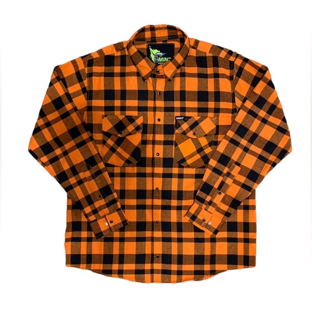 NWT Mint Speed Shop Flannel